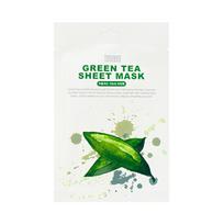 TENZERO GREEN TEA lakštinė veido kaukė, 25 ml