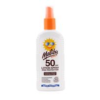 MALIBU KIDS SPF50 apsauginis purškiamasis losjonas nuo saulės, 200 ml