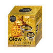 ORGANIC SHOP GLOW & CELEBRATE kūno priežiūros rinkinys