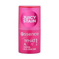 ESSENCE WHAT A TINT STAINING lūpų dažai ir skaistalai, 5 g