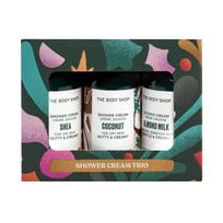THE BODY SHOP TRIO kreminių dušo želių rinkinys