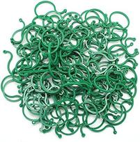 Plastikiniai augalų atramų spaustukai, 200 vnt.
