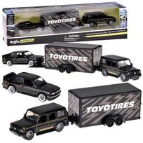 Licencijuoti metaliniai automobiliai 1:64 Mercedes-Benz G 1988 ir BMW M3 E30 ZA5960