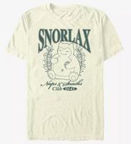 Pokemon Snorlax Collegiate T-Shirt, Pokémon Shirt, Japan Anime Unisex Tee, S-5XL S