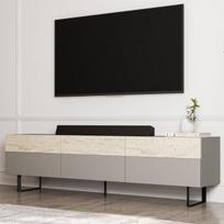 TV staliukas Asir, 180x49x37 cm, pilkas