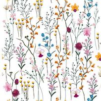 Modern Floral Peel And Stick Wallpaper Self-Adhesive Removable Wall Decor For Home Bedroom Walls Doors Cabinets Easy To Clean 3mx45cm gėlės