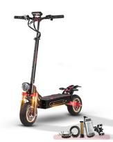 Visureigis elektrinis paspirtukas BOYUEDA Q7 PRO MAX 10'' padanga 3200W variklis 52V28Ah baterija 70km/h maksimalus greitis 110km maksimalus nuvažiuojamas atstumas juoda