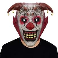 Varpo blogio klouno kaukė Helovino kaukė velnio siaubo baisus klouno galvos latekso Jokerio dekoras Unisex maskarado vakarėlio kostiumo rekvizitas