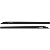 2 vnt. Anglies pluošto automobilio durų šoninės juostelės Lipdukas Anti-scratch Refit Lipdukas Renault Dacia Captur Megane 1 2 3 4 CC Laguna 2 3 Coupe Koleos Renault