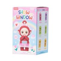 Miniso Teletubbies Vitrinos Serija Staigmena Dėžutėje Lėlės Modelis Kawaii Papuošalai Stalo Dekoracija Gimtadienio Dovana Vaikų Žaislai