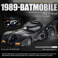 1:24 1989 Batmobilis Die-cast Automobilis su Betmeno Figūrėle, Žaislai Vaikams ir Suaugusiems, Juodas