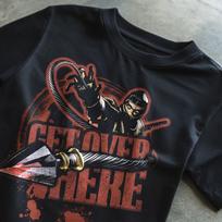 Mortal Kombat Get Over Here Tshirt L