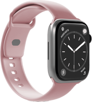 PURO ICON Apple Watch Strap 4/5/6/7/SE/8/9/10 40/41/42mm (S/M & M/L) (Dusty Pink)