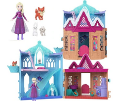 „Disney Frozen“ žiemos augintinių namelio rinkinys Elsa lėlės priedai