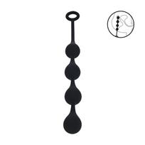 Levelz Waterdrop Silicone Anal Balls M 30mm Black