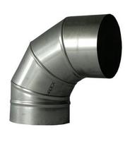 Kaminų alkūnė Wadex 116, D160 mm 90°