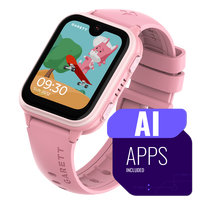GARETT Kids Vibe AI 4G Smartwatch Pink