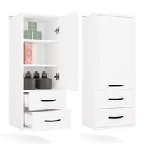 Vonios spintelė Top E Shop Nina W1D2S, balta