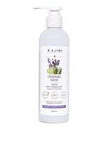 T-LAB ORGANICS Plaukų kaukė nuo pleiskanų su šalavijų ekstraktu, 250 ml
