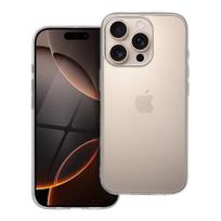 SKAIDRUS dėklas 2 mm IPHONE 16 Pro (kameros apsauga) skaidrus