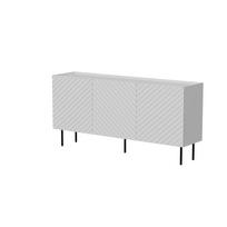 Cama LUCCA 3D komoda 165x40x80 balta