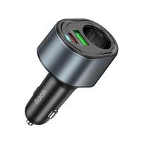 Automobilinis kroviklis Hoco USB A + USB C + cigarečių degtuko PD QC3.0 3A 35W Z56 juodas