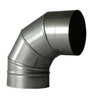 Kaminų alkūnė Wadex 116, D180 mm 90°