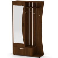 Prieškambario Spinta Julija 110x202.6x40 cm Riešutas