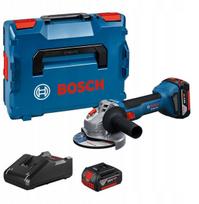 Akumuliatorinis kampinis šlifuoklis Bosch GWS 18V-8 Professional, 18 V, su 2x5.0 Ah akumuliatoriais