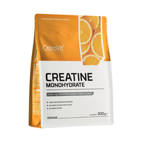 OstroVit Kreatino monohidratas 300 g – Grynas kreatinas su apelsinų skoniu