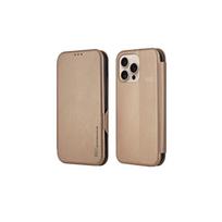 Dėklas HDD Classic Wallet Case Samsung S901 S22 5G auksinis