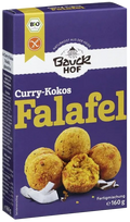 BAUCK HOF falafeliams su kariu ir kokosais, ekologiškas mišinys, 160 g