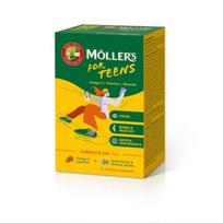 Maisto papildas žuvų taukai paaugliams Mollers N28