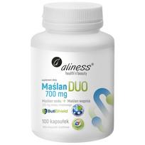 Aliness Maślan DUO (Kalcis + Natris) 700 mg - 100 kapsulės