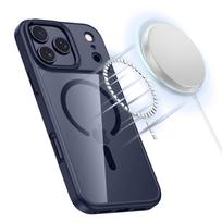 Tech-Protect MagMat MagSafe dėklas iPhone 17 Pro - Skaidrus tamsiai mėlynas