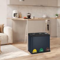 Atliekų dėžė virtuvei, 3 x 8 l