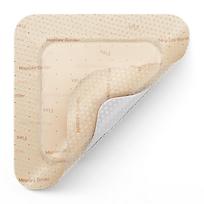 Tvarstis MEPILEX BORDER FLEX, 10 x 10 cm, 5 vnt. (Dabar -18%)