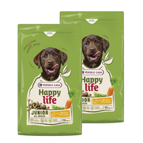 VERSELE-LAGA Happy Life Junior Chicken 2x7,5 kg - šuniukų ir jaunų šunų ėdalas su paukštiena