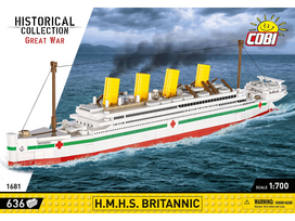 COBI - Konstruktorius H.M.H.S. Britannic, 1/700, 1681