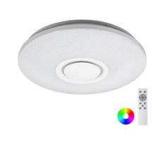 Rabalux 3509 - LED RGB reguliuojamo ryškumo lubinis šviestuvas RODION LED/24W/230V + su nuotoliniu pulteliu