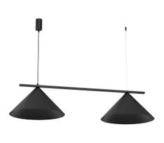 Pakabinama liustra ant laido CAPITAL 2xGX53/15W/230V juoda