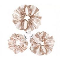 Satin Scrunchie Satininės gumytės plaukams 3 vnt.