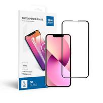 Stiklas Blue Star - APP IPHONE 13 mini 5D Pilnas Dangtis juodas