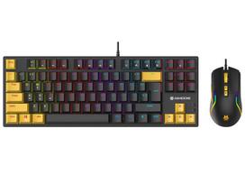 Tracer HORNET 87 klaviatūra su pele, žaidimų USB QWERTY, juoda, geltona