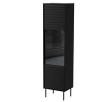 Cama CORTINA vitrina 53x40x182 juoda
