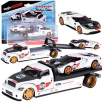 Maisto metalinis automobilių rinkinys Flatbed Ford GT Heritage 2021 1:64 ZA5957