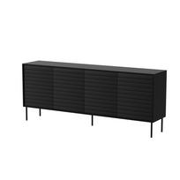 Cama 4D CORTINA komoda 200x40x81 juoda