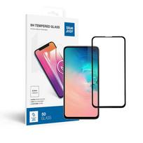 Sustiprintas stiklas Blue Star - SAMSUNG Galaxy S10e Pilnas paviršius (pilnas klijavimas / draugiškas dėklui) - juodas Sustiprintas stiklas Blue Star
