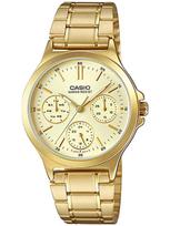 CASIO LTP-V300G-9A MOTERŲ LAIKRODIS (zd566c) + DĖŽUTĖ