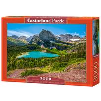 3000 dalių Grinnell Lake dėlionė, Ledynų nacionalinis parkas, JAV C-300716-2